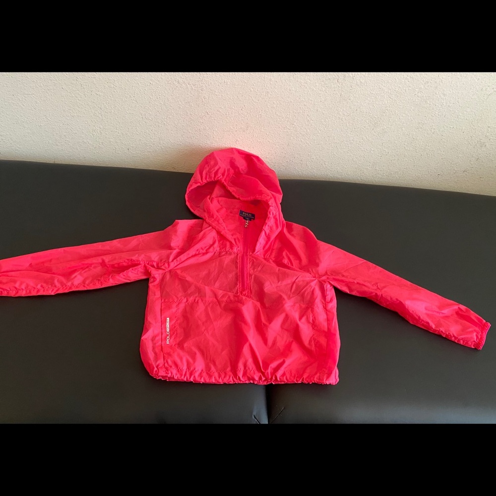 Polo sport girls wind breaker hoodie